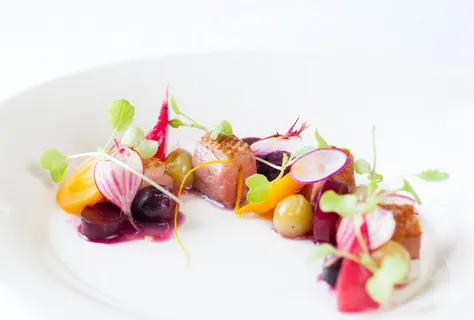 Roasted Duck with Heritage Beetroot