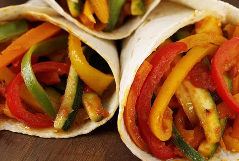 Stir-fried Veggie Fajitas