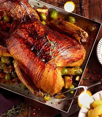 Soy Orange & Honey Glazed Roast Turkey