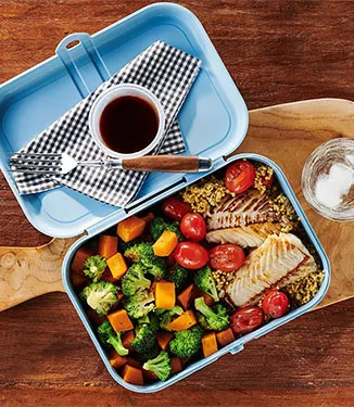Cod & Sweet Potato Bento Box Recipe