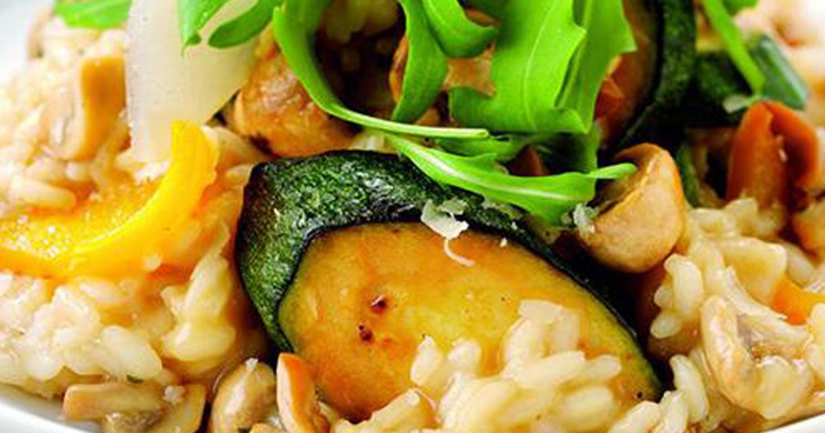 Risotto with Soy Marinated Vegetables | Kikkoman