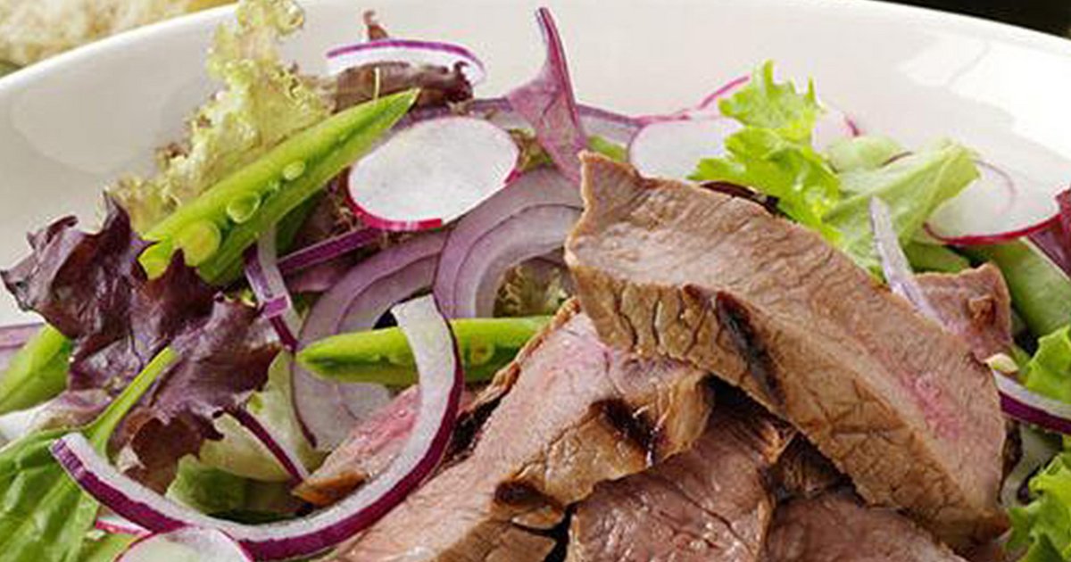 Soy Marinated Steak Salad | Kikkoman