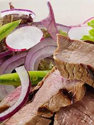 Soy Marinated Steak Salad