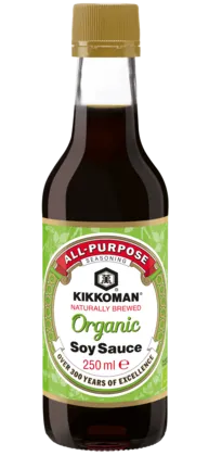Kikkoman Naturally Brewed Organic Soy Sauce 250 ml bottle Kikkoman Naturally Brewed Organic Soy Sauce 250 ml bottle