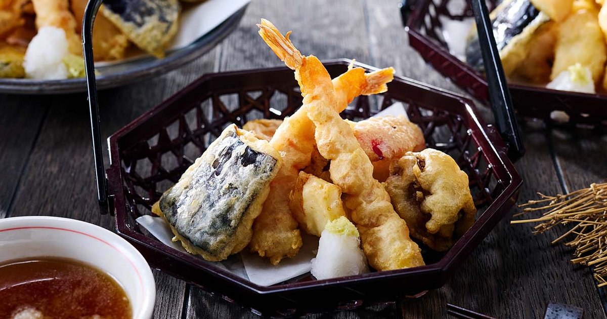 Tempura with seafood and vegetables | Kikkoman UK Recipe