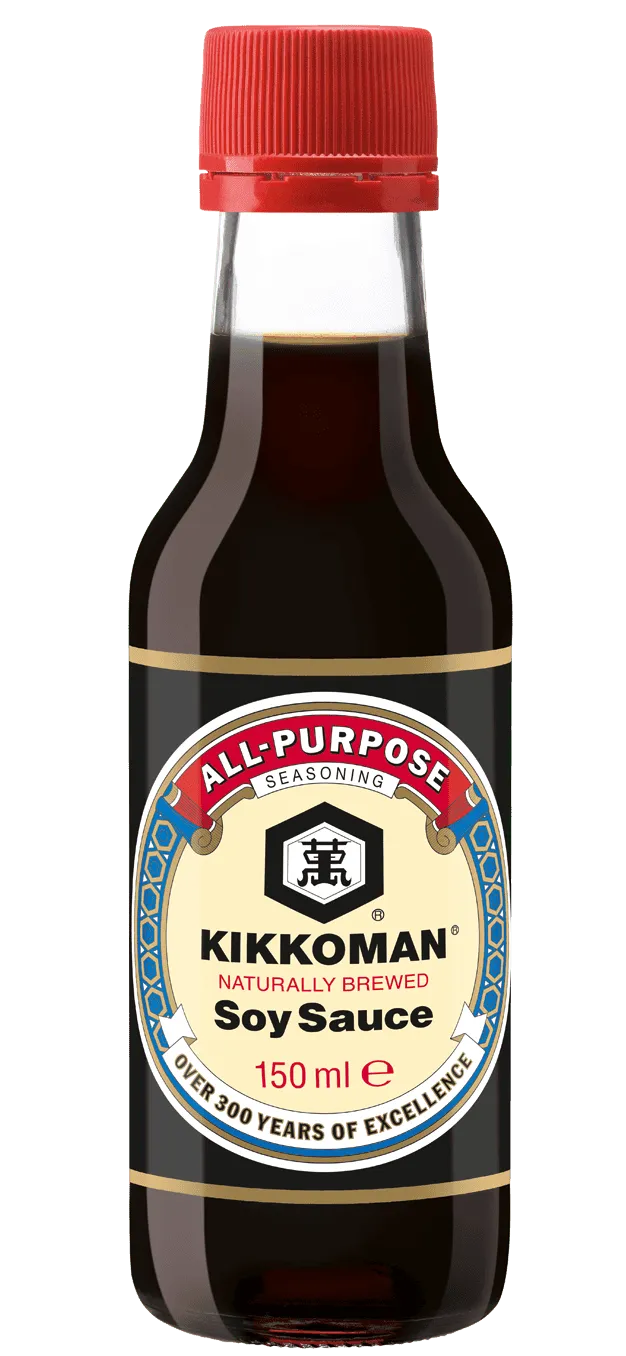 Kikkoman Naturally Brewed Soy Sauce 150 ml bottle Kikkoman Naturally Brewed Soy Sauce 150 ml bottle