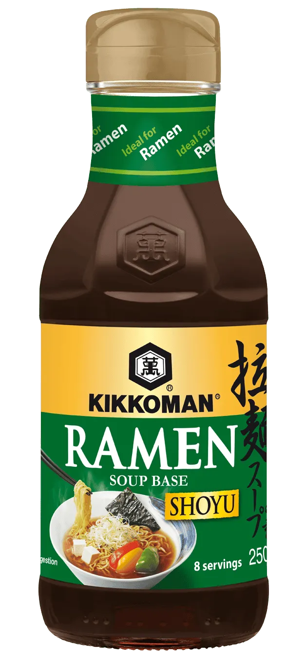 Kikkoman Concentrated Ramen Noodle Soup Base - Shoyu (Soy Sauce) Flavour 250 ml bottle Kikkoman Concentrated Ramen Noodle Soup Base - Shoyu (Soy Sauce) Flavour 250 ml bottle