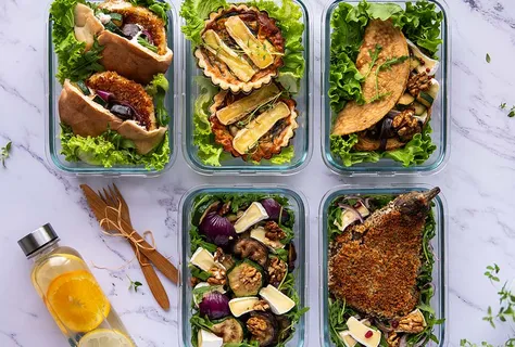 Camembert & veg lunchbox ideas