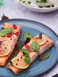 Oven-roasted Citrus Salmon
