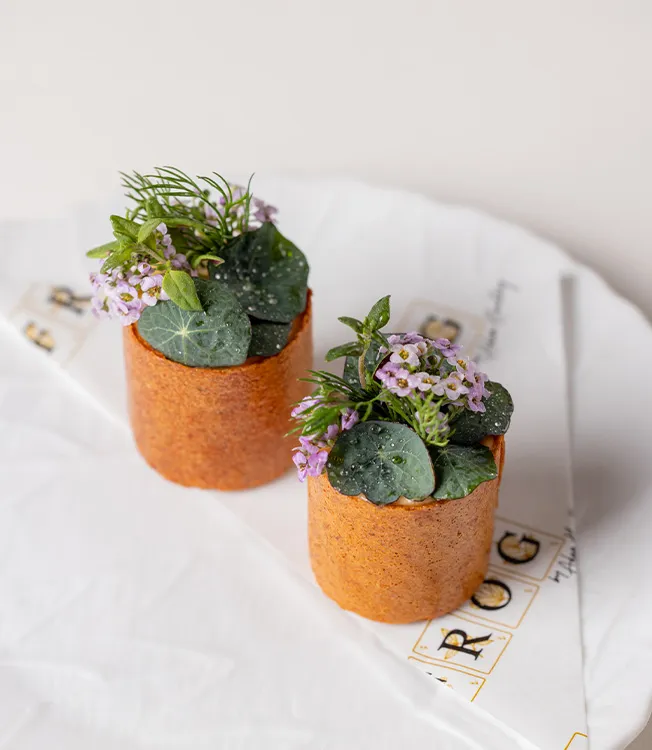 Aged beef, mushroom, beef fat