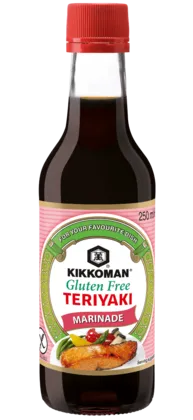 Kikkoman Gluten free Teriyaki Marinade 250 ml bottle Kikkoman Gluten free Teriyaki Marinade 250 ml bottle