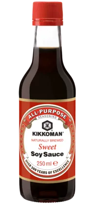 Kikkoman Naturally Brewed Sweet Soy Sauce 250 ml bottle Kikkoman Naturally Brewed Sweet Soy Sauce 250 ml bottle