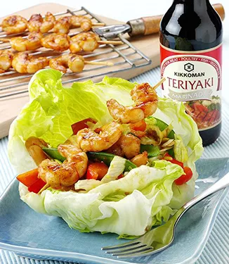 Teriyaki Tiger Prawn Salad Recipe