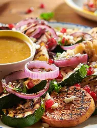 Smoky Vegetable & Feta Salad