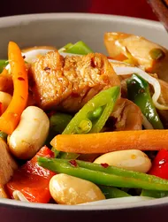 Spicy Chinese chicken stir-fry recipe