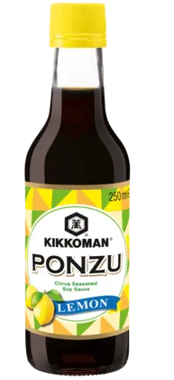 Kikkoman Ponzu Citrus Seasoned Soy Sauce - Lemon 250 ml bottle Kikkoman Ponzu Citrus Seasoned Soy Sauce - Lemon 250 ml bottle