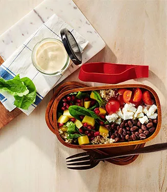 Couscous, Feta & Vegetable Bento Box Recipe