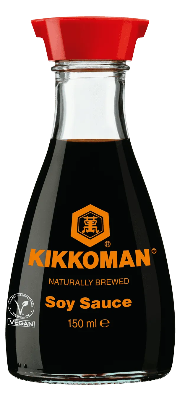 Kikkoman Naturally Brewed Soy Sauce 150 ml dispenser Kikkoman Naturally Brewed Soy Sauce 150 ml dispenser