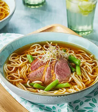 Teriyaki duck ramen