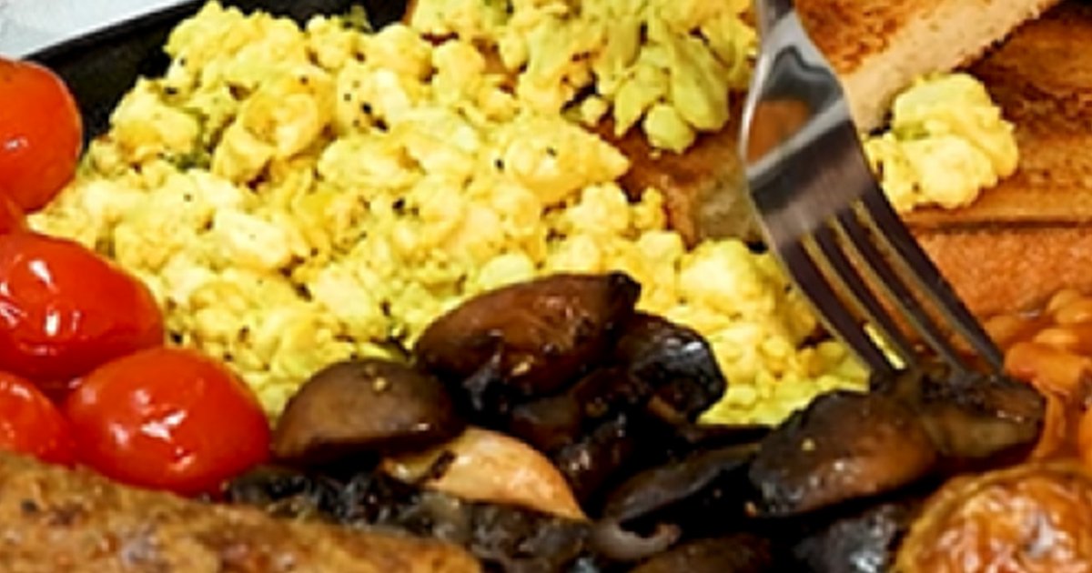 Vegan Full Flavour English Breakfast recipe | Kikkoman