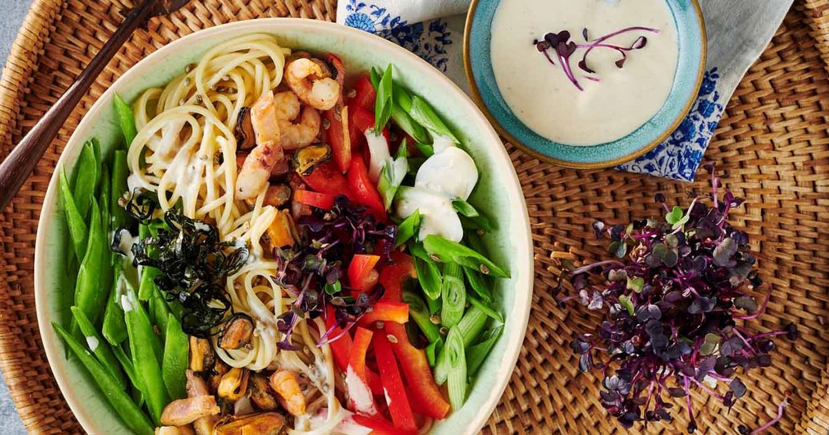 Seafood Ramen Noodle Bowls Recipe | Kikkoman