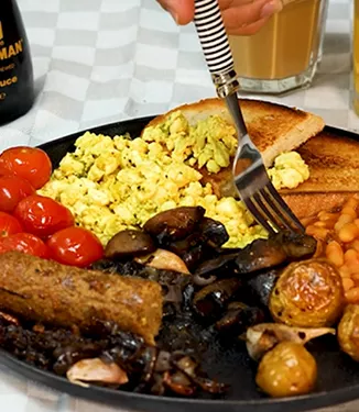 Vegan Full Flavour English Breakfast recipe