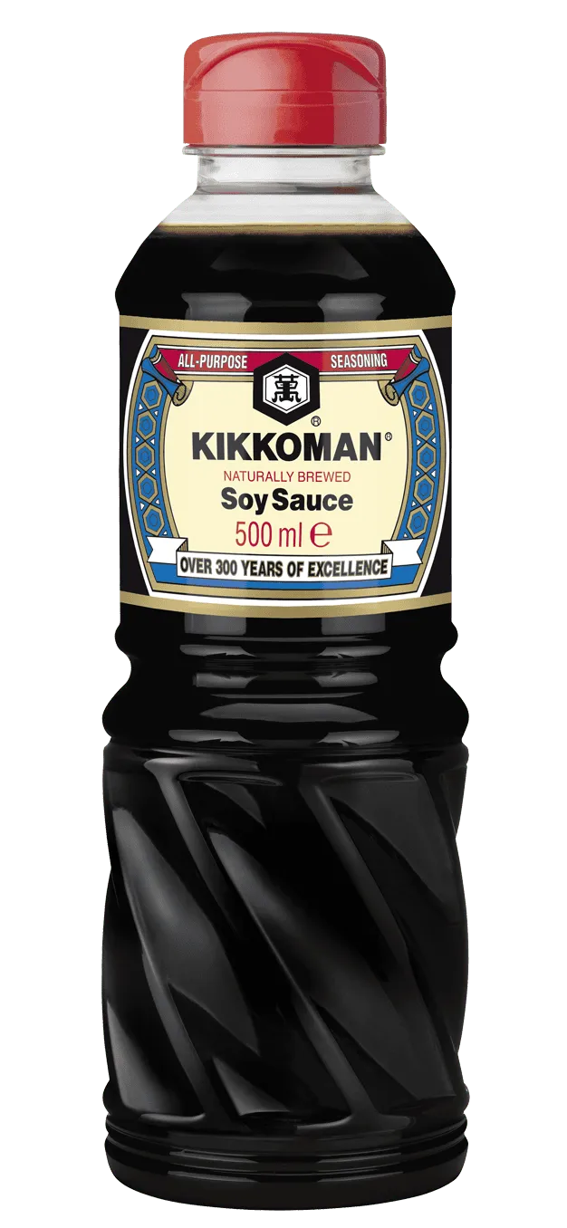 Kikkoman Naturally Brewed Soy Sauce 500 ml PET Kikkoman Naturally Brewed Soy Sauce 500 ml PET