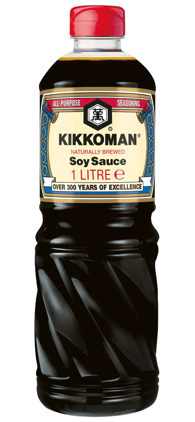 Kikkoman Naturally Brewed Soy Sauce 1 L PET Kikkoman Naturally Brewed Soy Sauce 1 L PET