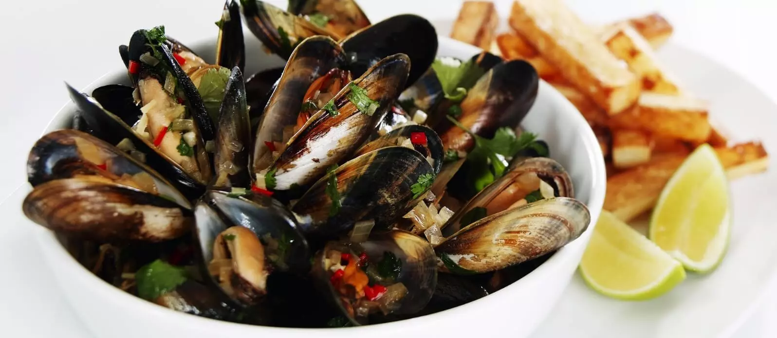 Oriental Mussels and Chips Kikkoman