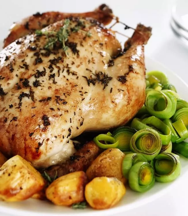 Pot Roast Lemon and Thyme Chicken
