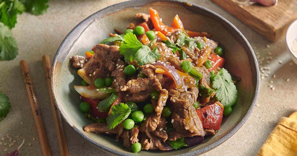 Spicy beef stir-fry | Kikkoman UK Recipe