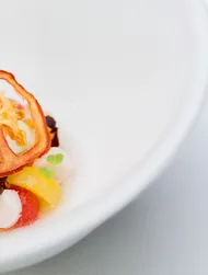 Heritage tomato salad