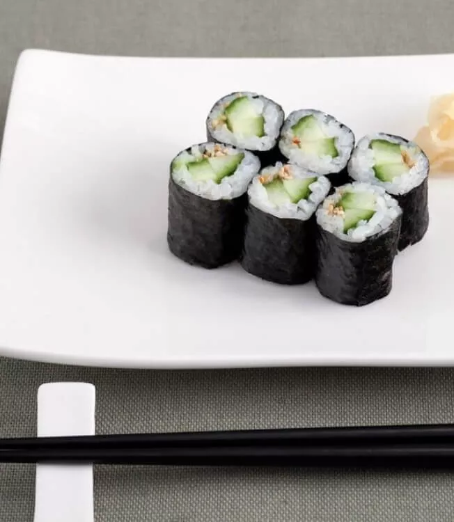 Japanese Vegan Maki Sushi Rolls recipe