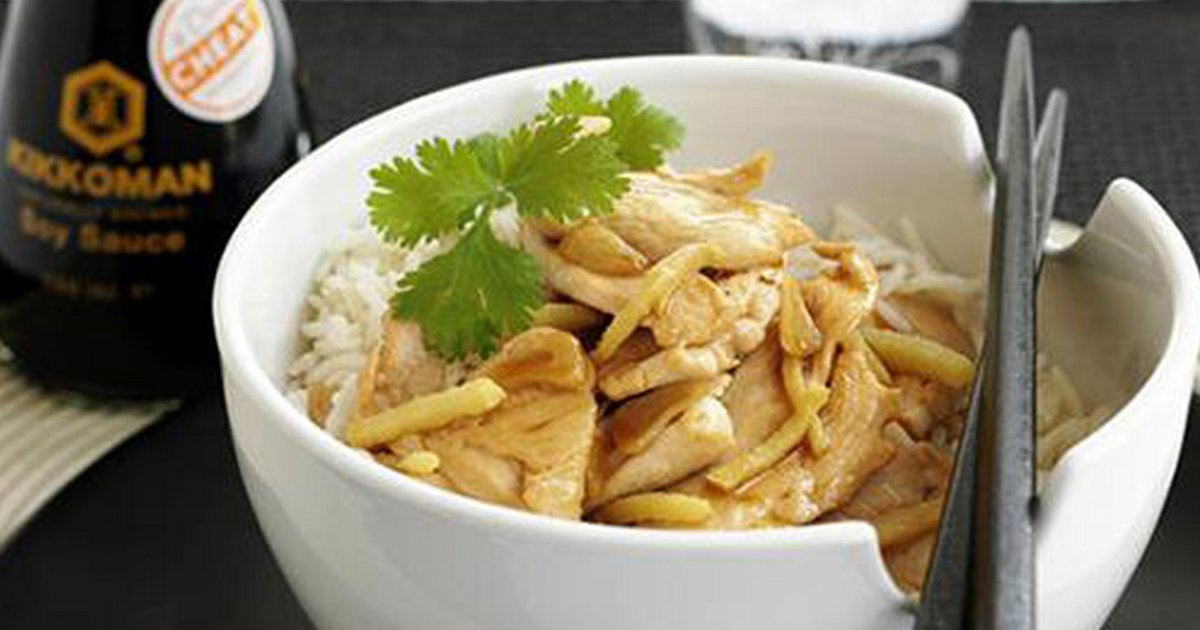 Simple Chinese Chicken Stir fry with Soy, Ginger and Garlic Recipe | Kikkoman UK Recipe