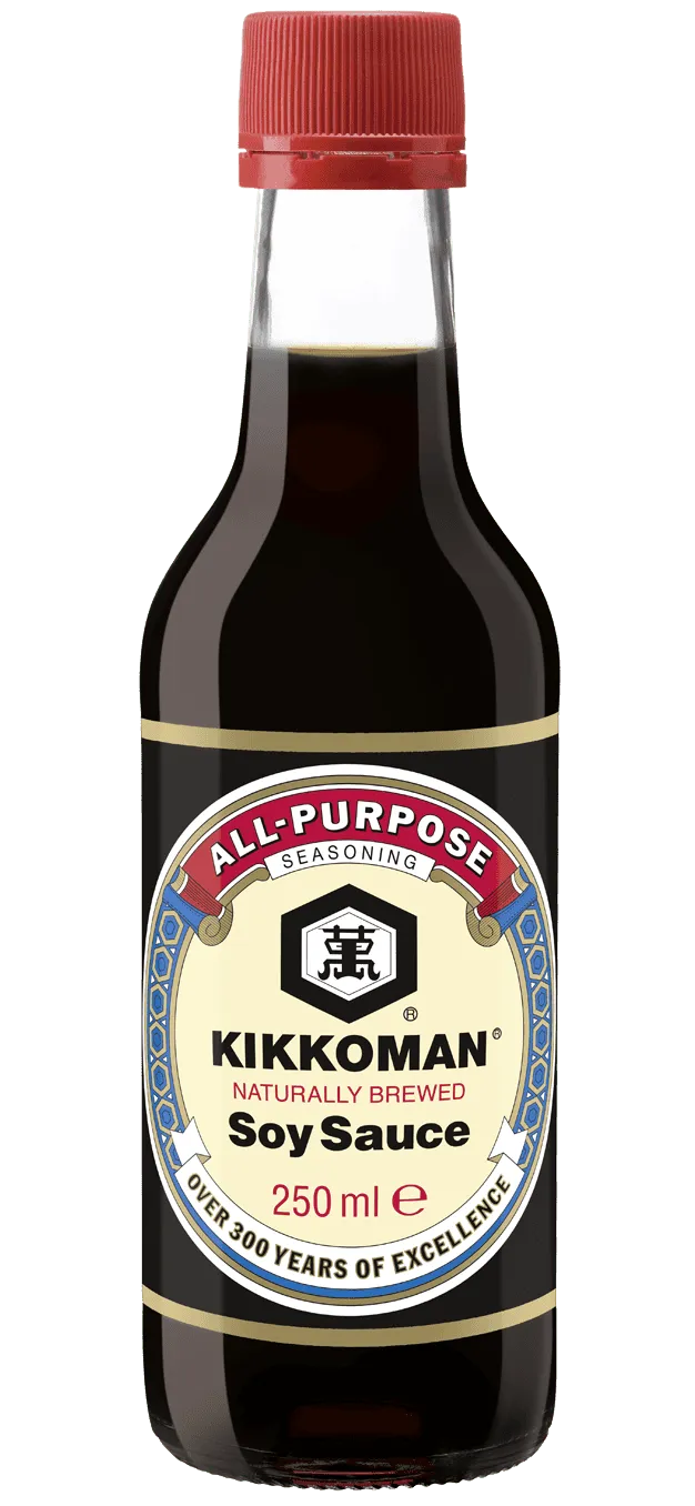 Kikkoman Naturally Brewed Soy Sauce 250 ml bottle Kikkoman Naturally Brewed Soy Sauce 250 ml bottle