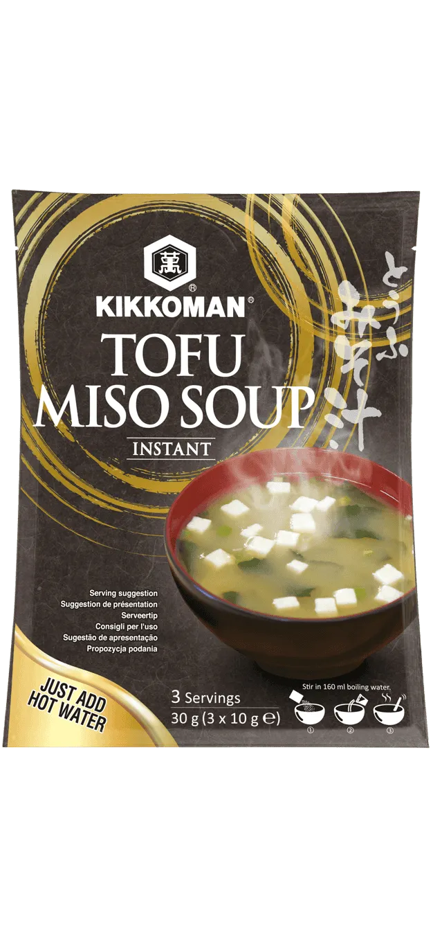 Kikkoman Instant Tofu Miso Soup 10 g x 3