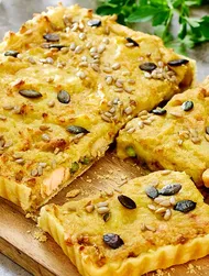 Spiced fish and mash pie