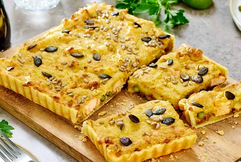 Spiced fish and mash pie