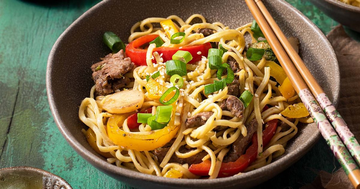 Easy Beef Stir Fry with Noodles | Kikkoman UK Recipe