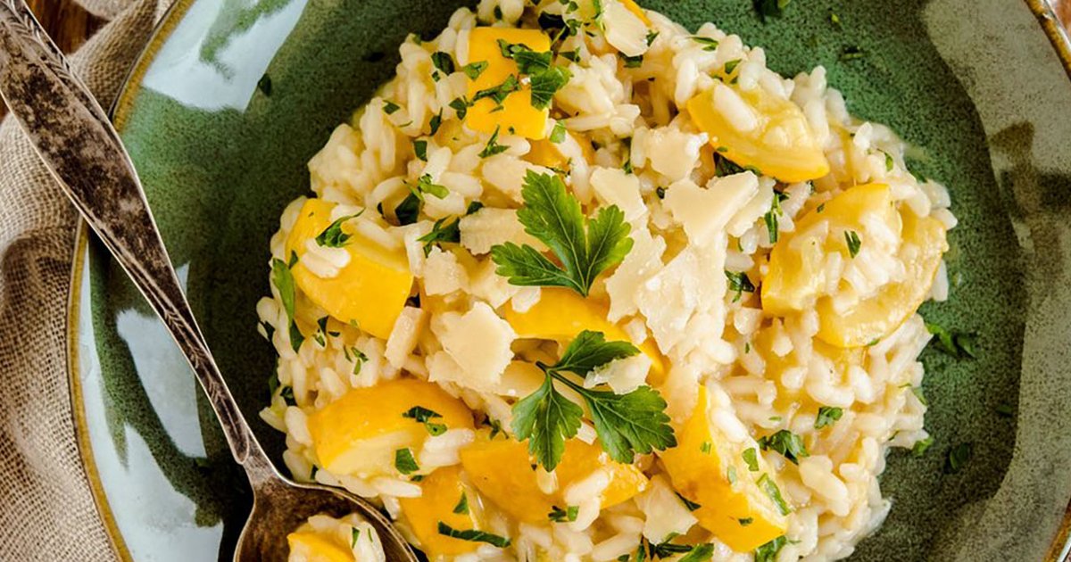 Risotto with courgette | Kikkoman