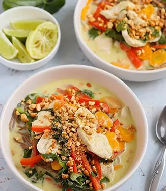 Lime and Lemongrass Noodle Bowl