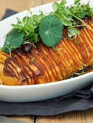 Hasselback Butternut Squash