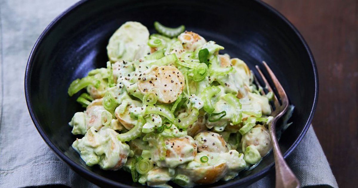 Potato and avocado salad with wasabi | Kikkoman