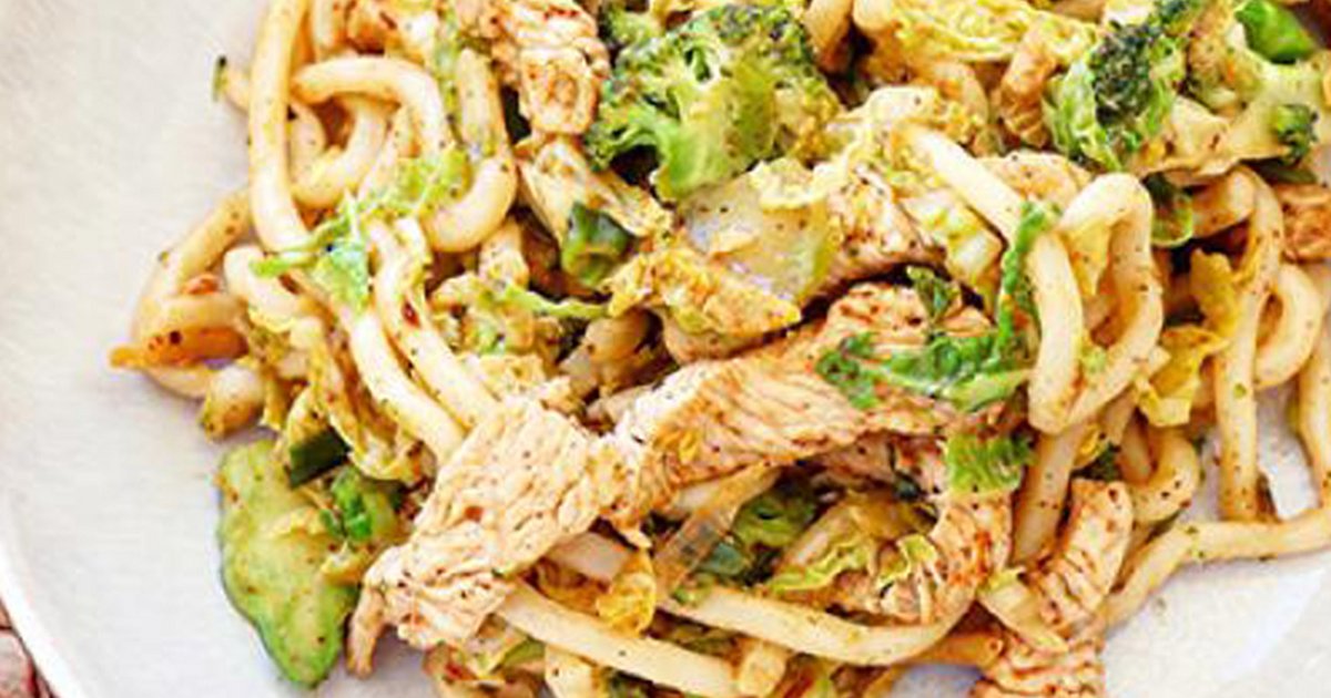 Healthy turkey stir fry with noodles recipe | Kikkoman UK Recipe