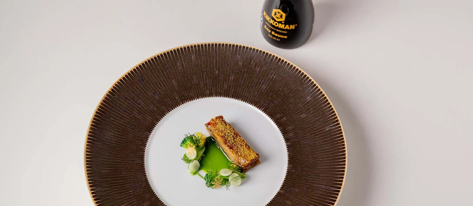 Aubergine, miso, brassicas