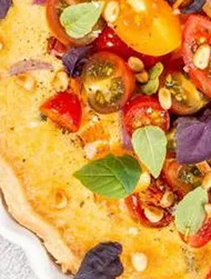 Vegetable Quiche