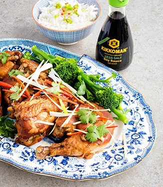 Slow Cooker Soy-Braised Chicken recipe