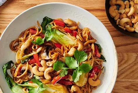 Pak Choi Noodles with Soy Sauce