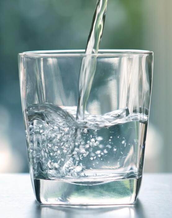 Glas of water