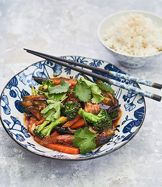 Teriyaki Chicken and Vegetable Stir Fry Recipe